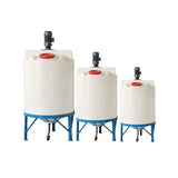 High quality plastic chemical mixing tank with agitator mixing equipment