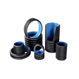 HDPE Double Wall HDPE Corrugated Pipe for Drainage and Sewerage DN200-DN1200