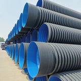 HDPE Double Wall HDPE Corrugated Pipe for Drainage and Sewerage DN200-DN1200