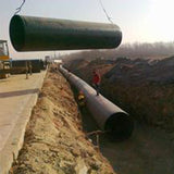 HDPE hollow wall winding pipe double wall reinforced winding wall pipe one-piece wellbore pipe