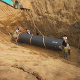 HDPE hollow wall winding pipe double wall reinforced winding wall pipe one-piece wellbore pipe