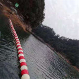 High buoyancy anti acid polyethylene plastic float ball fishing area protection warning floating ball in the sea